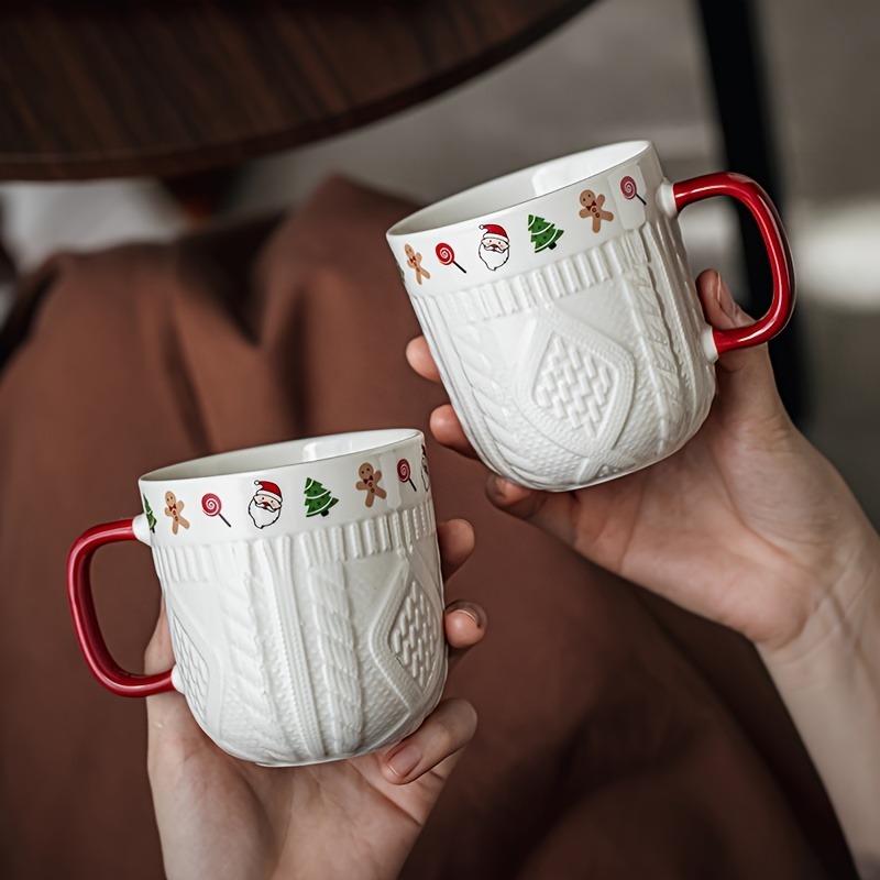 380ml Christmas Sweater Cerami - Coffee Tea Festival ulasan dan harga