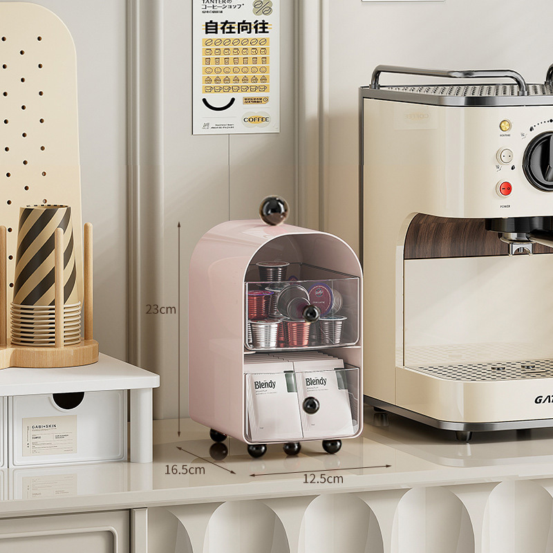 Creamy Coffee Capsule Organize - Coffee Tea Box ulasan dan harga