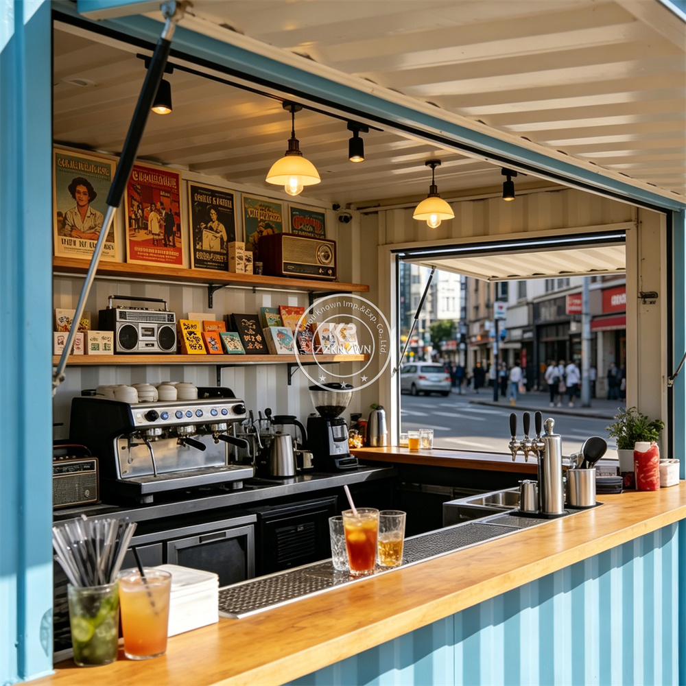 Mobile Kitchen Container Trail - Coffee Tea Kiosk ulasan dan harga
