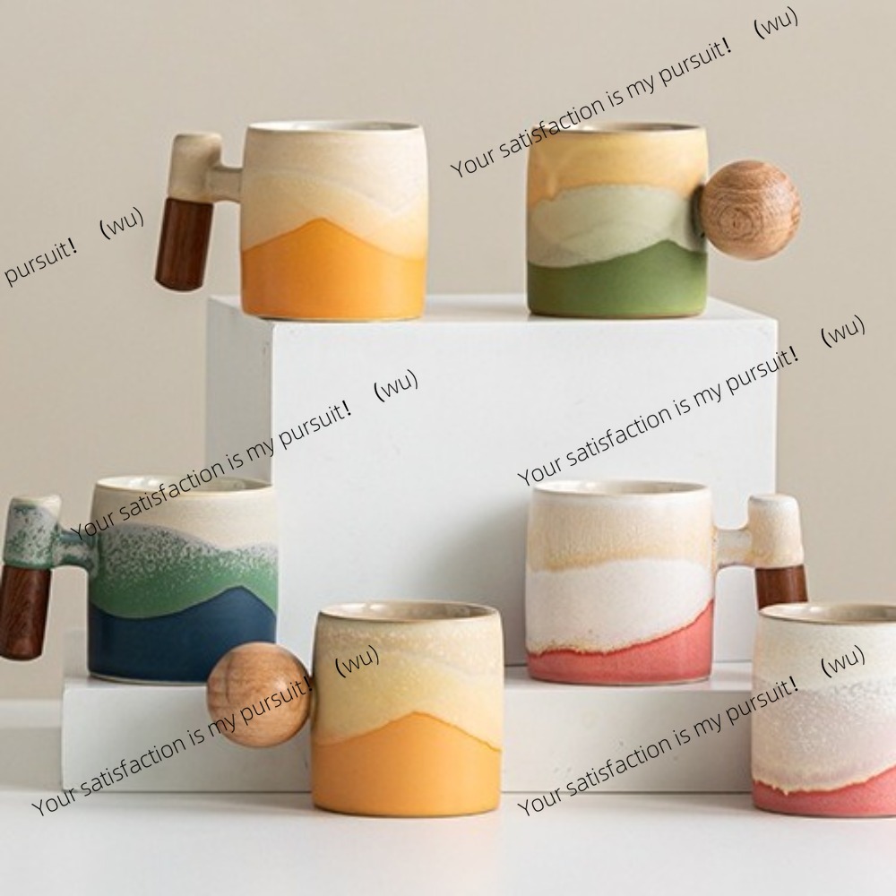 Creative ceramic coffee cup wo - Coffee Tea And Cocoa ulasan dan harga