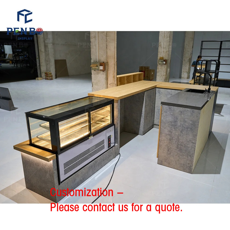 custom.Simple Design Retail Bu - Coffee Tea Kiosk ulasan dan harga