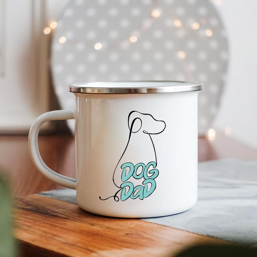 Dog Mom/Dad Print Creative Ena - Coffee Tea And Cocoa ulasan dan harga