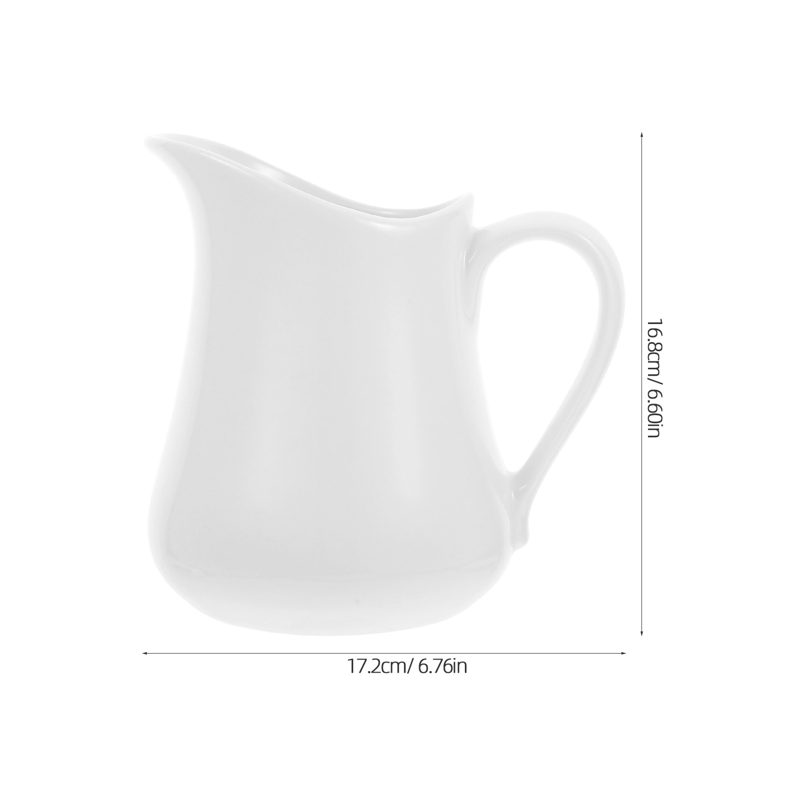 Ceramic Jug 1000 Ml Smooth Ele - Coffee Tea Creamer ulasan dan harga