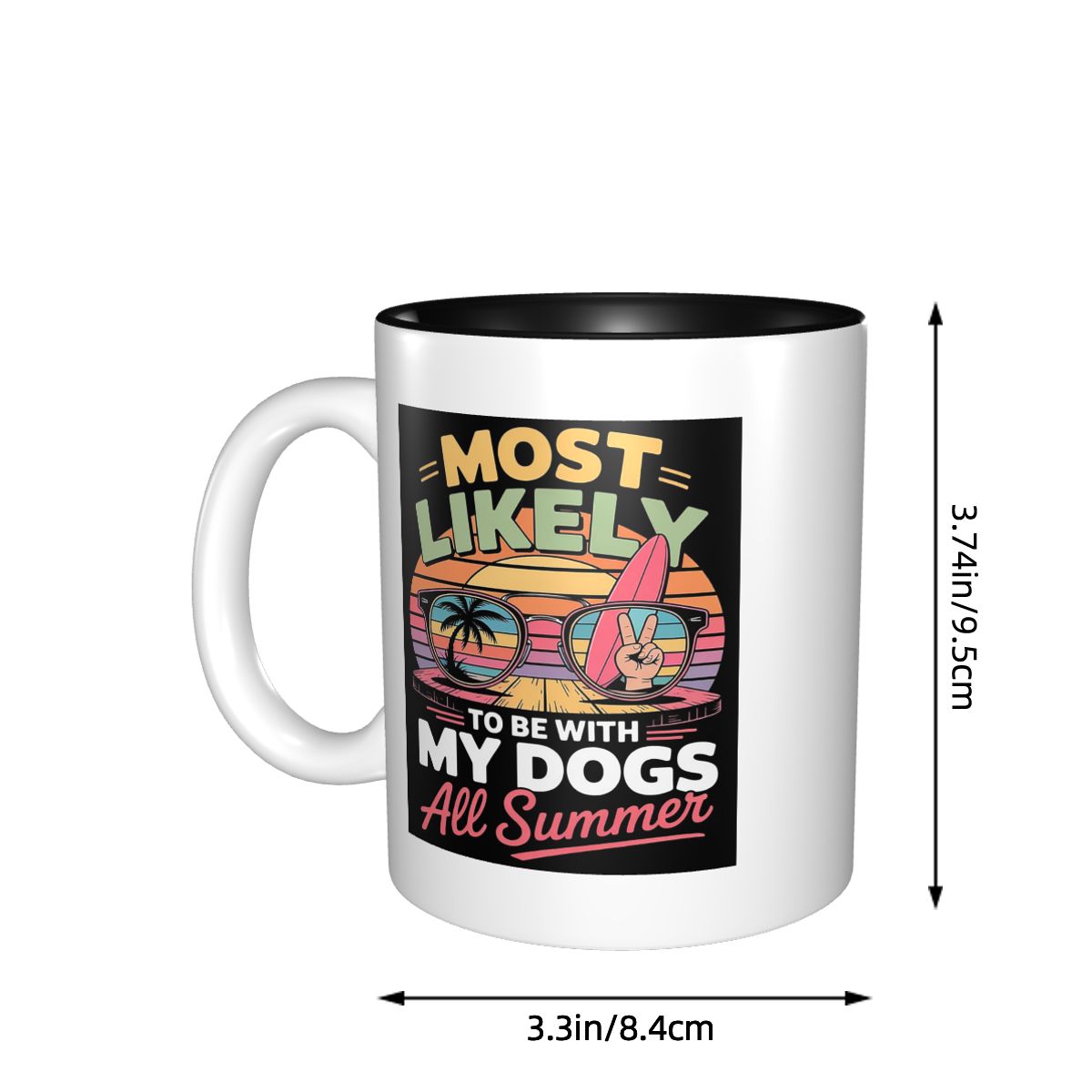 Most Likely To Be With My Dogs - Coffee Tea Like ulasan dan harga