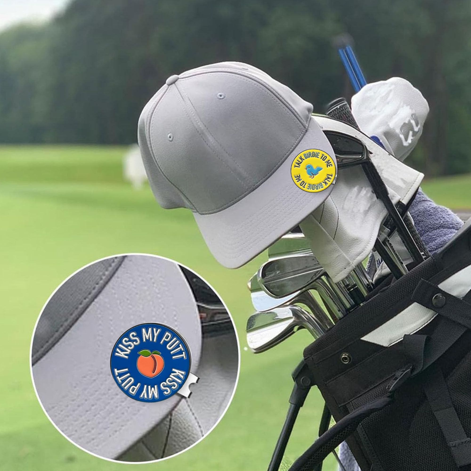 2 counts golf markers Talk Bir - Coffee Tea Or Me ulasan dan harga