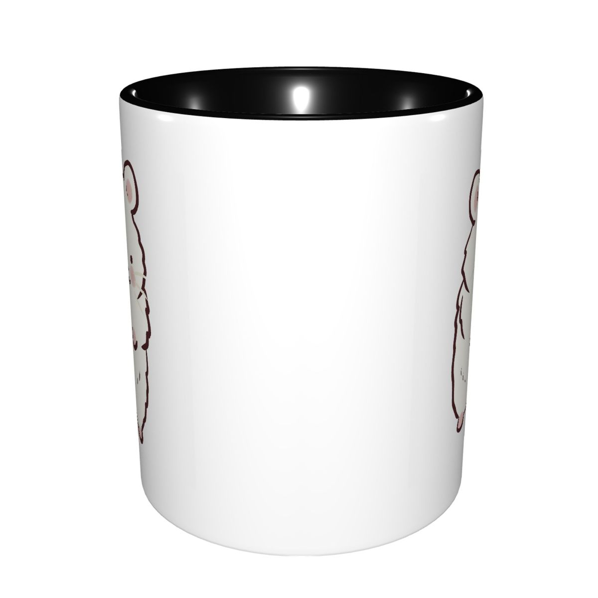 Cute Hamster Drawing Mug Funny - Coffee Tea Drawing ulasan dan harga