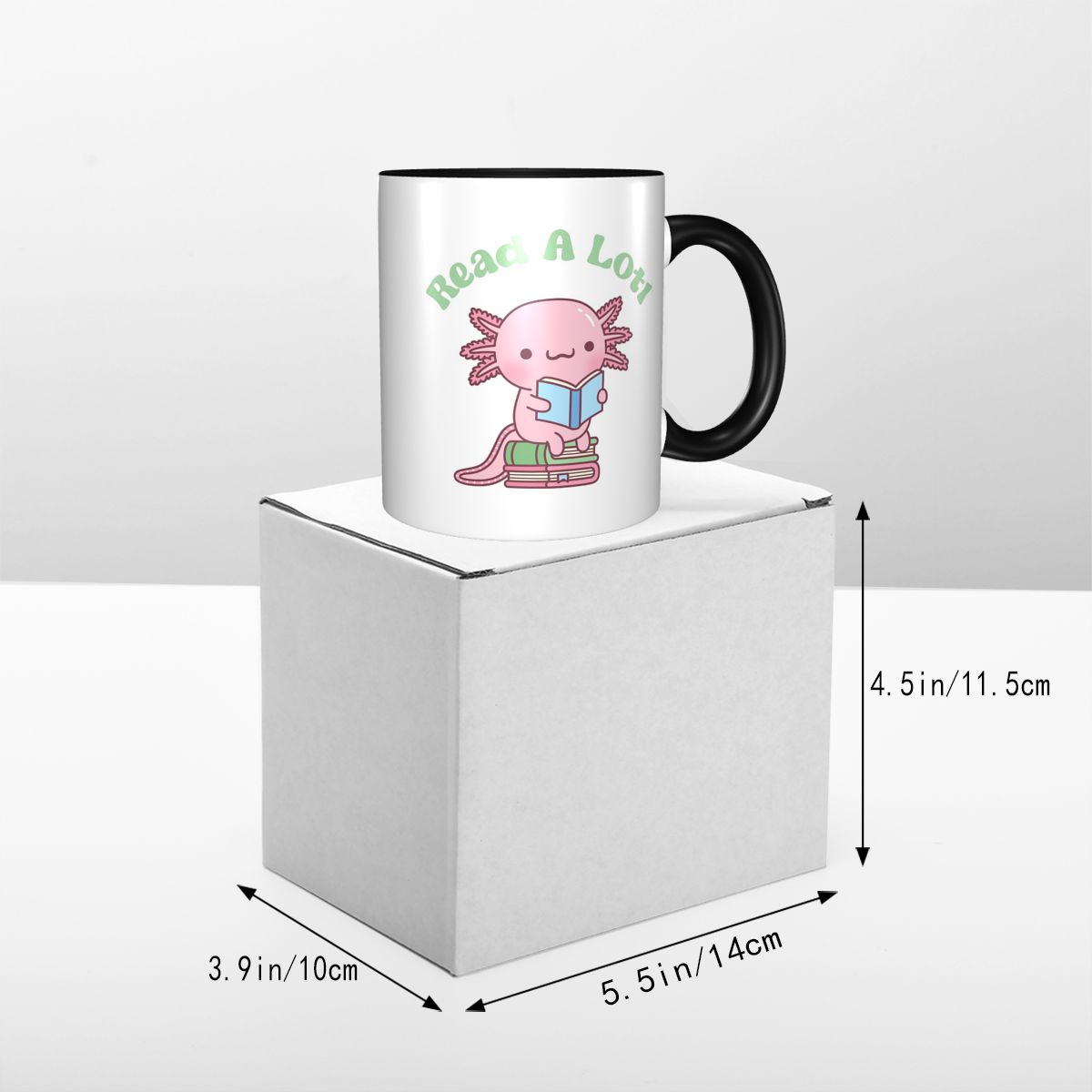 Cute Read A Lotl Like An Axolo - Coffee Tea Like ulasan dan harga