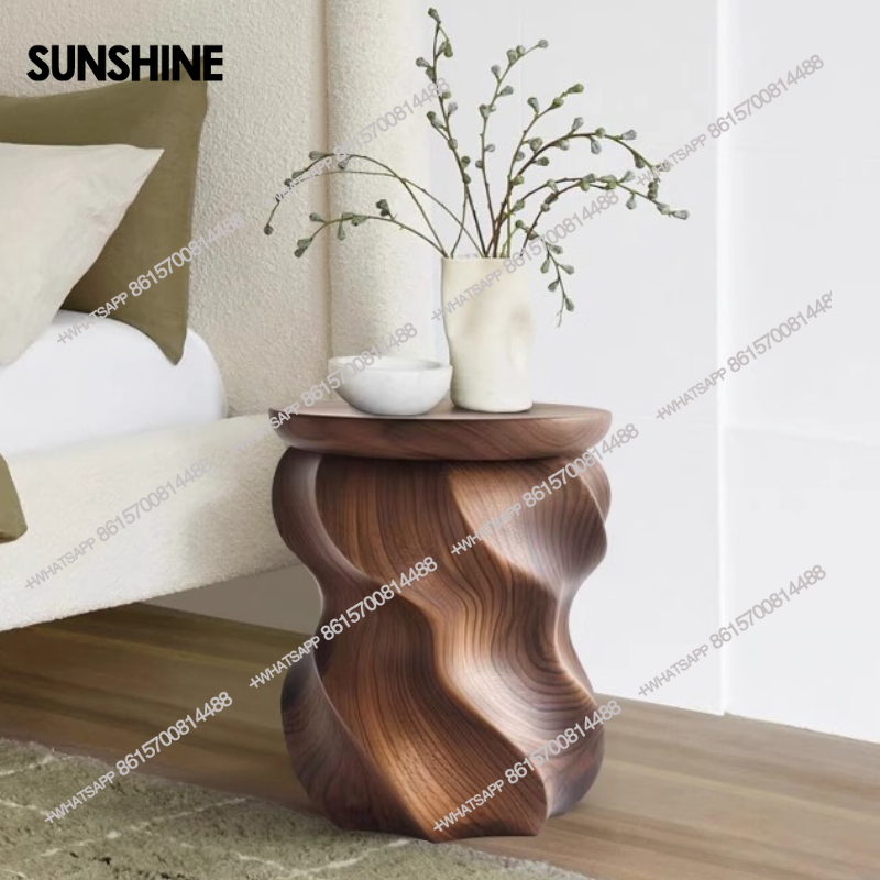 Wooden Coffee Table Simple Cre - Coffee Tea Lounge ulasan dan harga