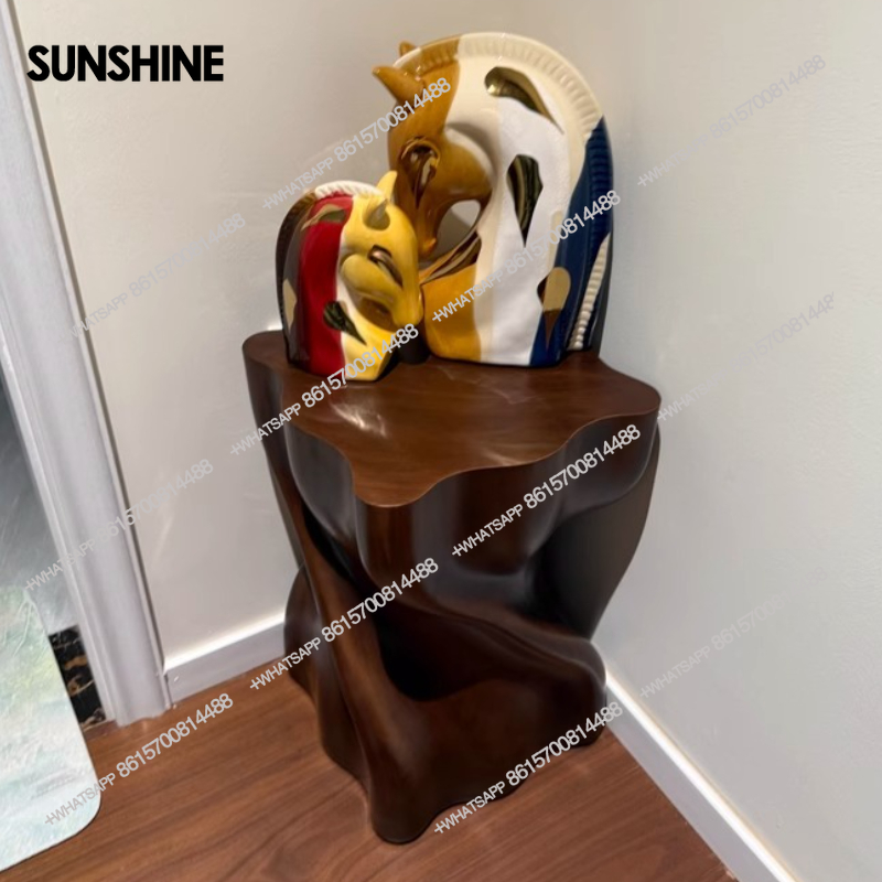 Wooden Coffee Table Simple Cre - Coffee Tea Lounge ulasan dan harga