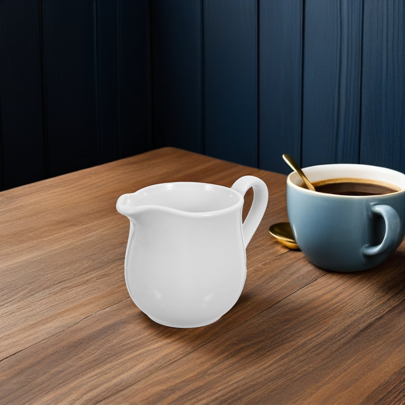 350Ml Small Ceramic Pitcher Ve - Coffee Tea Creamer ulasan dan harga