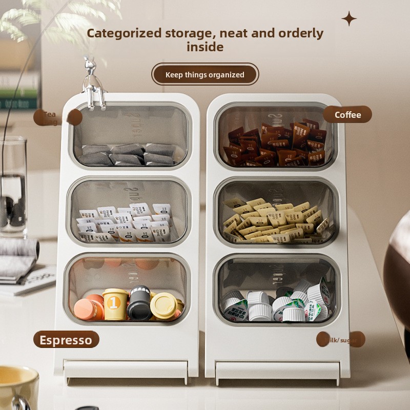 Multi-layer Coffee Capsule Sto - Coffee Tea Break ulasan dan harga
