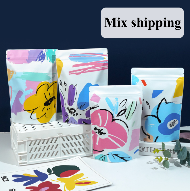 100PCS Aluminum Foil Stand-up  - Coffee Tea And Cocoa ulasan dan harga