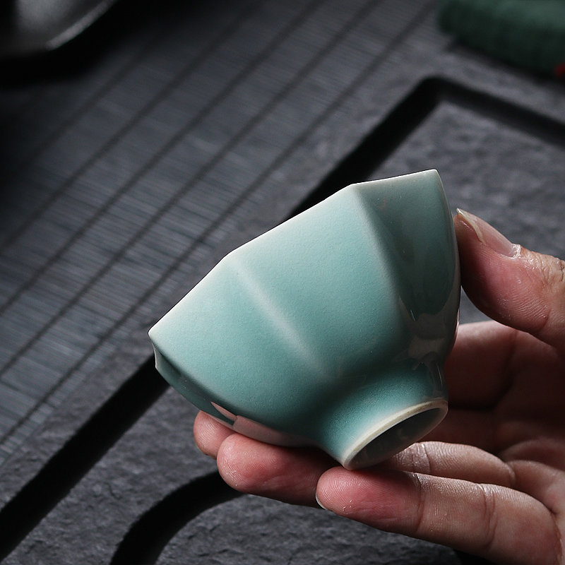 Handmade Blue Porcelain Tea Cu - Gongfu Tea Set ulasan dan harga