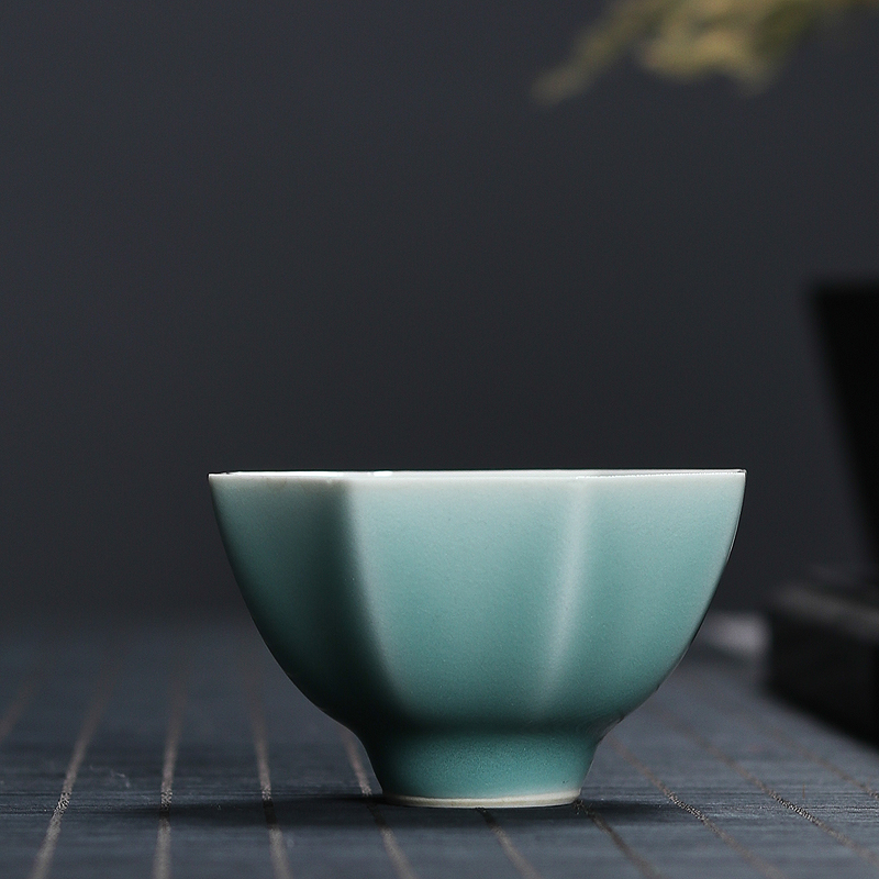 Handmade Blue Porcelain Tea Cu - Gongfu Tea Set ulasan dan harga