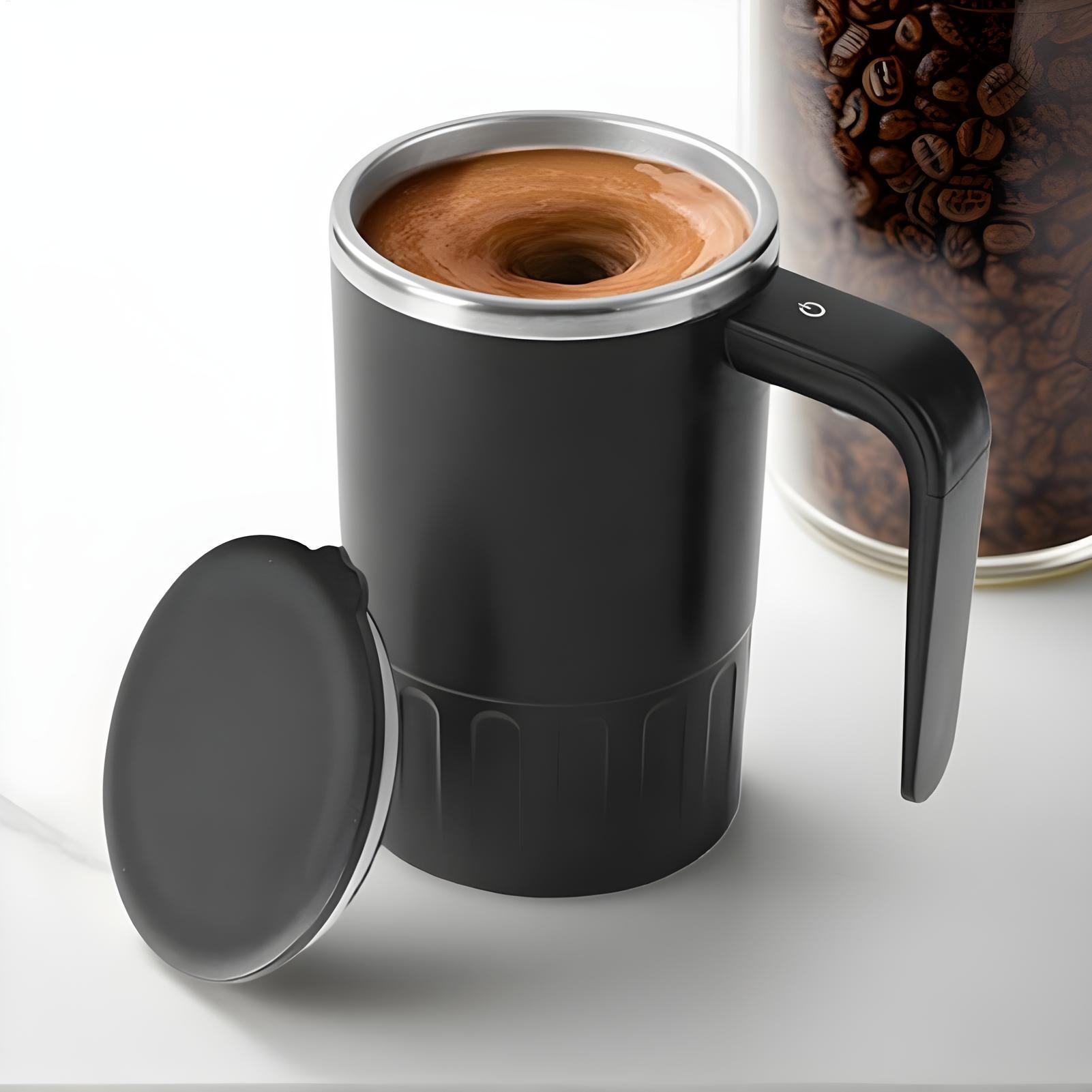 Self Stirring Coffee Mug Recha - Coffee Tea And Cocoa ulasan dan harga