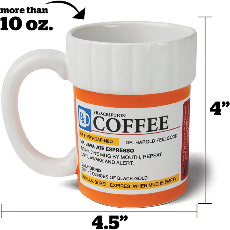 Creative Ceramic Coffee cup Me - Coffee Tea Friends ulasan dan harga