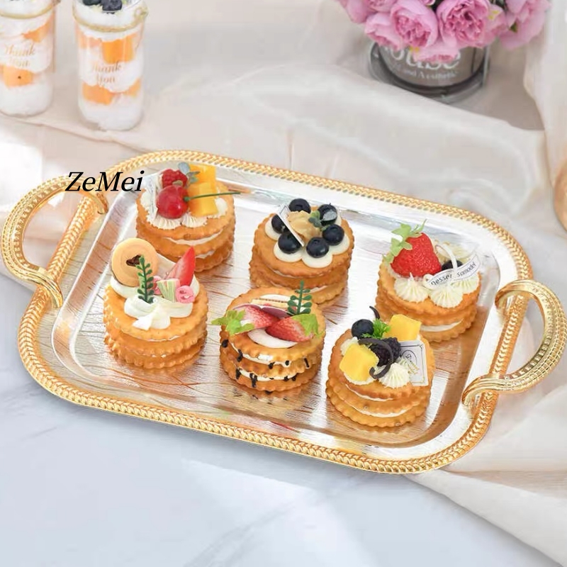 French-Style Metal Fruit Tray, - Coffee Tea Break ulasan dan harga