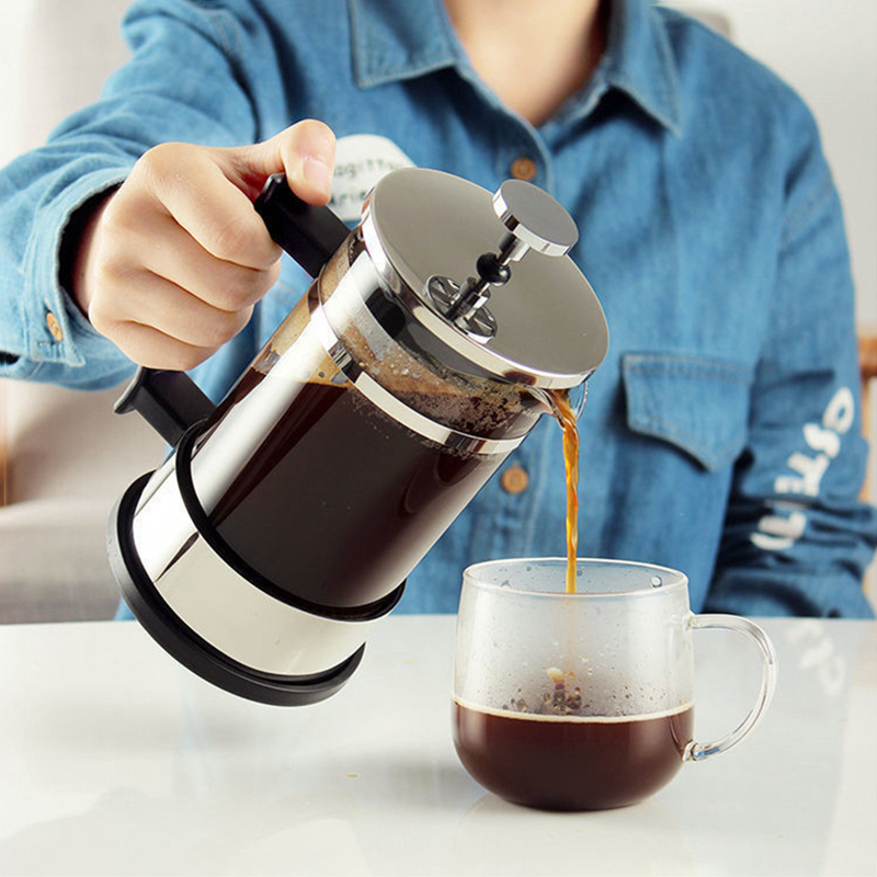 Coffee French Press Pot With F - French Press Coffee & Tea ulasan dan harga