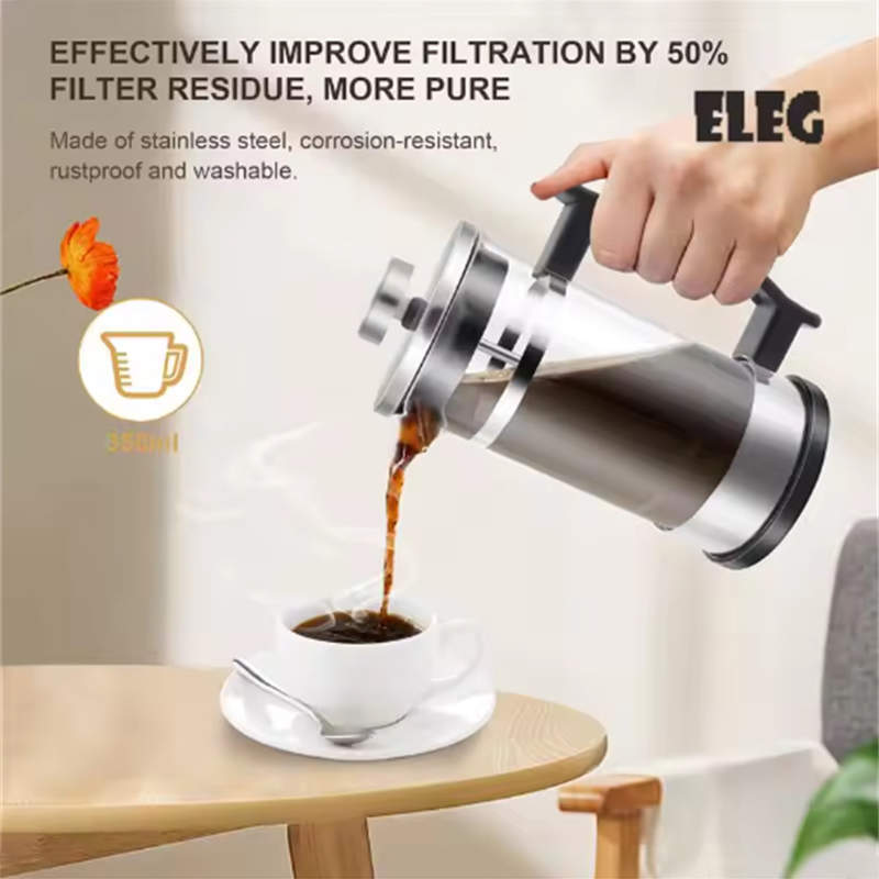 Coffee French Press Pot With F - French Press Coffee & Tea ulasan dan harga